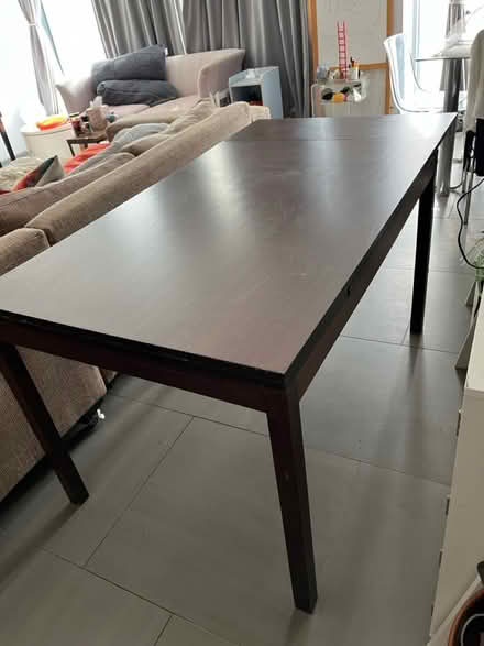 Photo of free Extendable wooden dining table (Staines TW18) #1