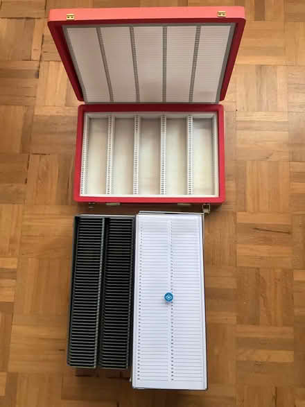 Photo of free 35 mm Slide box and slide trays (Sevenoaks TN13) #1
