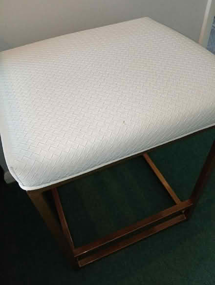 Photo of free New strong padded stool (Grove OX12) #2