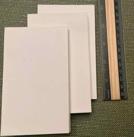 Photo of free NP5 - Plain White Note Pads (Terra Linda) #1