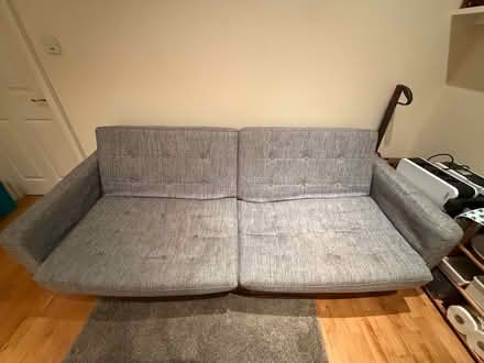 Photo of free Grey Click Clack Sofa (West Hampstead) #2