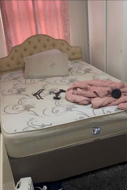 Photo of free Bed , mattress and headboard (Hyde) #1