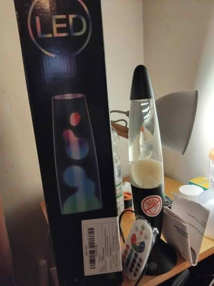 Photo of free LED Remote Control Colour Lamp (Edmonton N9) #2