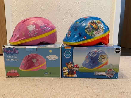 Photo of free Child’s bike helmets (CA3 Lowry hill) #1