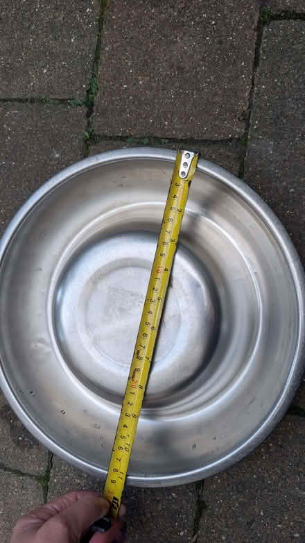 Photo of free 2 x metal dog/ pet bowls (Calverton MK19) #3