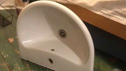 Photo of free Bathroom Pedestal Sink & tap (Foord CT19) #1