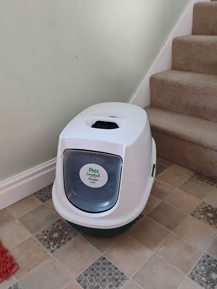 Photo of free Hooded cat litter trays (2) (Pipers Ash CH2) #1