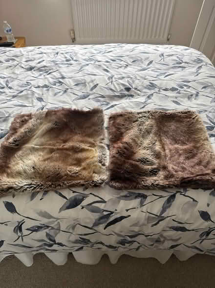 Photo of free 2 new cushion covers (Stone Cross BN24) #1