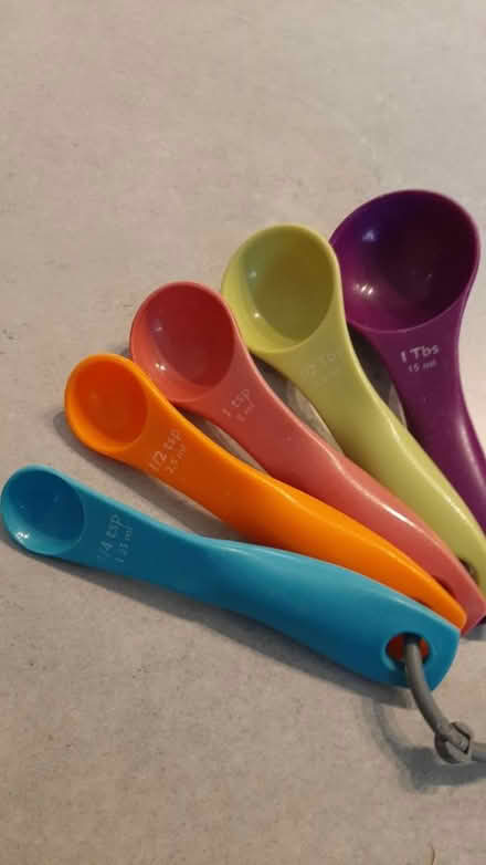 Photo of free set of measures spoons (peacehaven BN10) #2