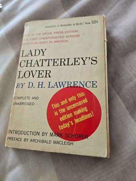 Photo of free Book Lady chatterleys lover (Copnor PO3 6EX) #1