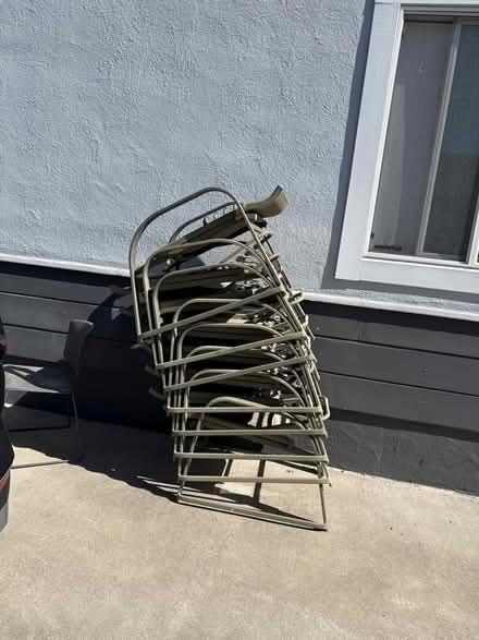Photo of free Outdoor chairs (Oakland Temescal) #1