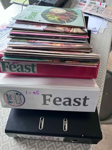 Photo of free Guardian Feast magazines (Bamford S33) #1