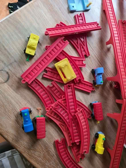 Photo of free Child's plastic railway set (North Town SL6) #3