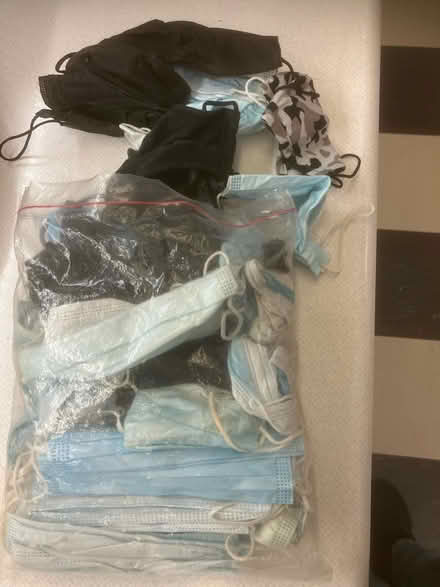 Photo of free Bag of unused face masks (OX4 Temple Cowley Oxford) #1