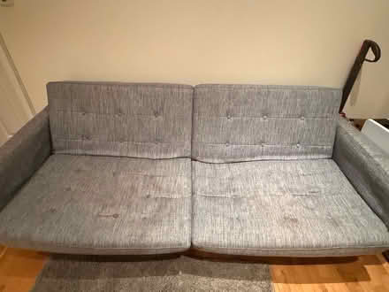 Photo of free Grey Click Clack Sofa (West Hampstead) #1