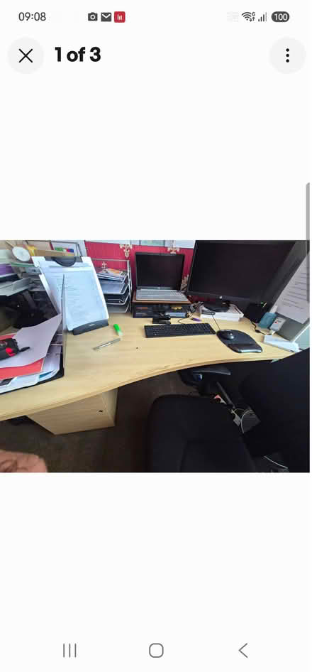 Photo of free Used Desk, Good Condition (Little Horton BD5) #1