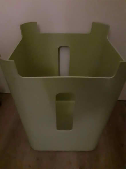 Photo of free Pale green stool & laundry basket (Birmingham City Centre B1) #2