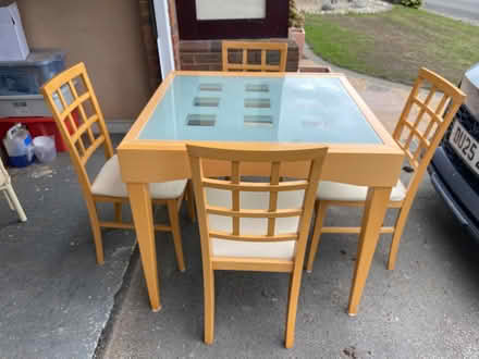 Photo of free Dining table and chairs (ST14) #1