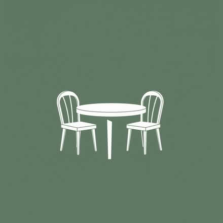 Photo of Dining table and two chairs for two person (Norbury SW16) #1