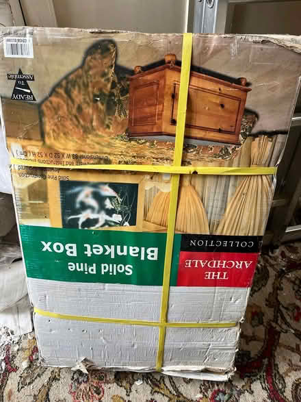 Photo of free Blankets box (Leixlip) #1