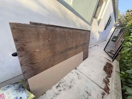 Photo of free 4x8 plywood (3) + 8ft PVC pipe (Valley Village, CA 91607) #1