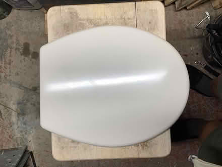 Photo of free White toilet lid (Harwell, Didcot. OX11) #1