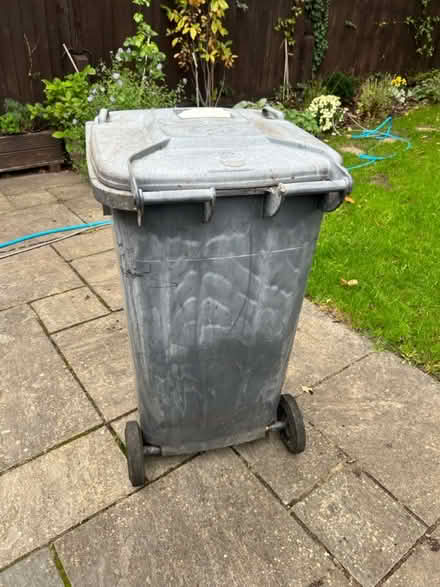 Photo of free Large Grey Wheelie Bin (RG4) #4