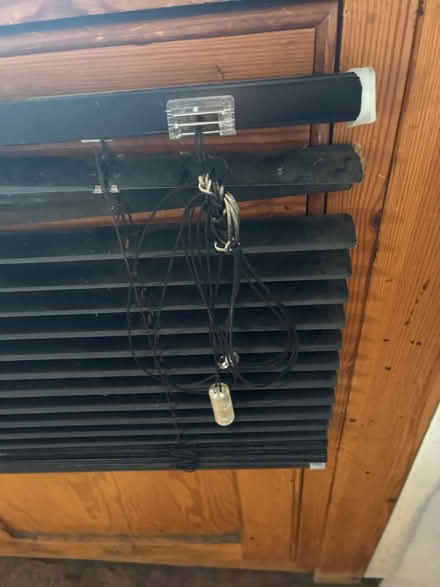 Photo of free Black Venetian Blind and fittings (Finchingfield CM7) #2