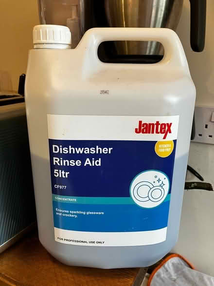 Photo of free Dishwasher rinse aid (University Area RG1) #1