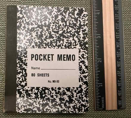 Photo of free NP4 - Pocket Memo (Terra Linda) #1
