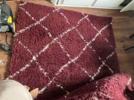 Photo of free Burgundy clean carpet 160x220cm (W6 8ja) #1