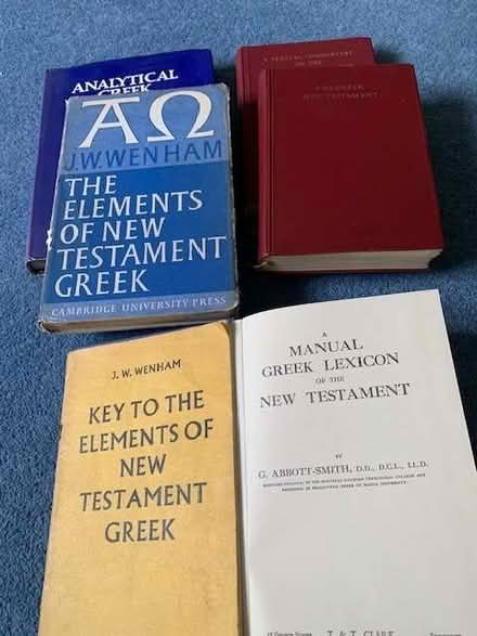 Photo of free Greek books (Benson OX10) #1