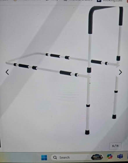 Photo of free Careco bed rail with floor support (Haddington) #1