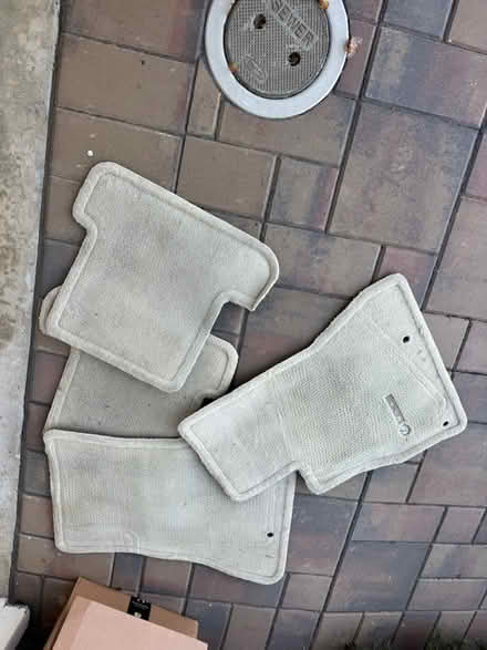 Photo of free Lexus SC430 car mats (Belmont) #1