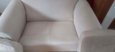 Photo of free Cream 2 seater sofa (Stoke by Nayland CO6) #3
