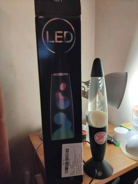 Photo of free LED Remote Control Colour Lamp (Edmonton N9) #1