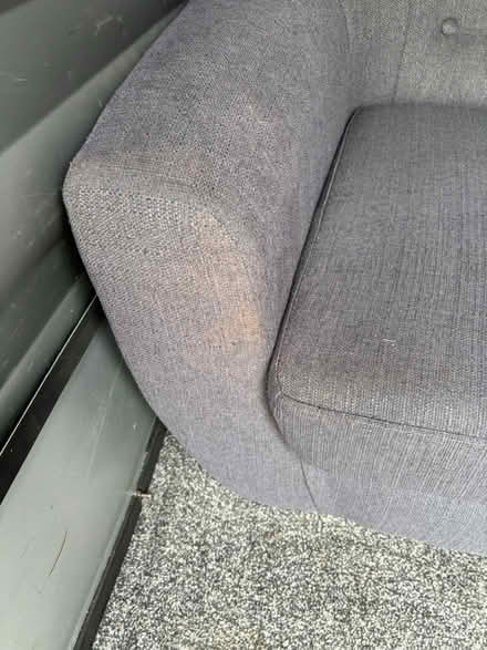 Photo of free Small grey sofa (Bockleton, WR15) #2