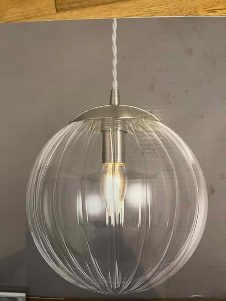 Photo of free Chrome pendant light fitting. (Hornchurch RM11) #3