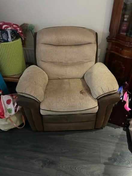 Photo of free Full reclining chair (Walton on thames) #1