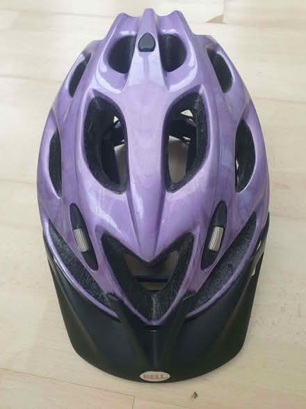 Photo of free Ladies/girls purple cycle helmet (Peachcroft OX14) #1