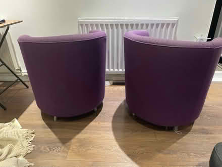 Photo of free Tub chairs (Kirby Cross CO13) #2