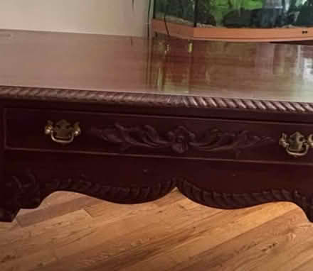 Photo of free Mahogany Desk (Kilock Co. Kildare) #2