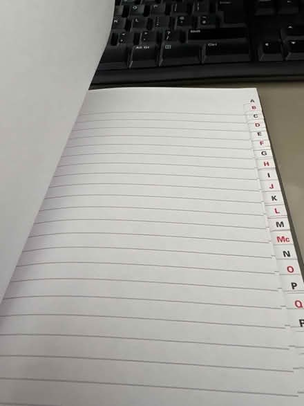 Photo of free Address/Note book (Shirley B90) #2