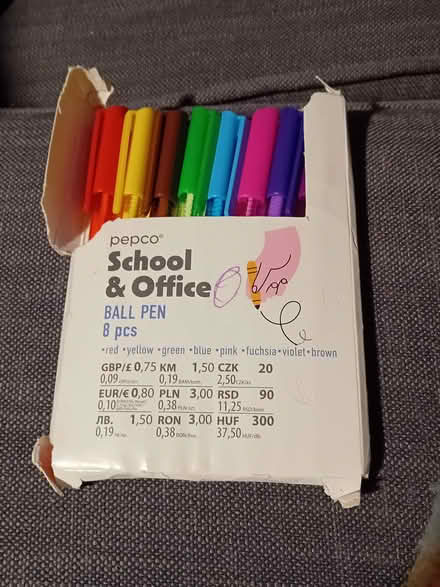 Photo of free Packet of coloured biros (Eastbourne BN21) #1