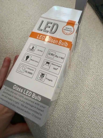 Photo of free LED Edison Light bulbs (19803) #2