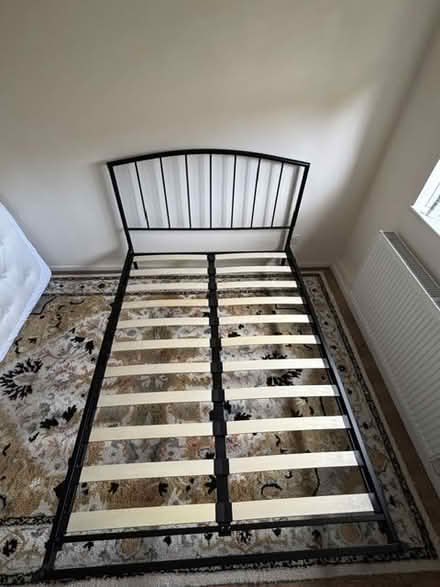 Photo of free Julian Bowen Black Metal Bed Frame (RH8) #1