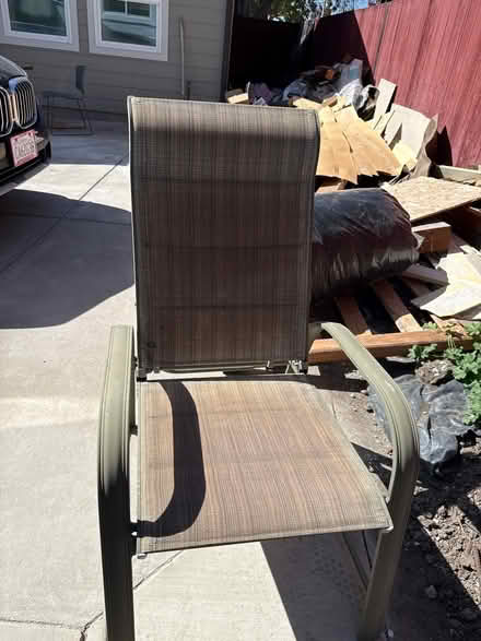 Photo of free Outdoor chairs (Oakland Temescal) #2
