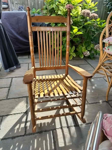 Photo of free Pine Rocking Chair (Strood ME2) #4