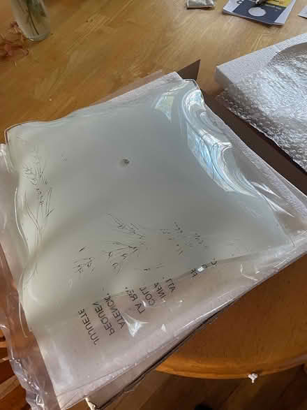 Photo of free Glass for overhead light (Burlington) #1