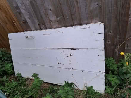 Photo of free Very old hardwood door (Moggerhanger MK44) #1